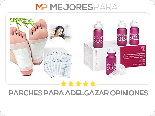 parches para adelgazar opiniones