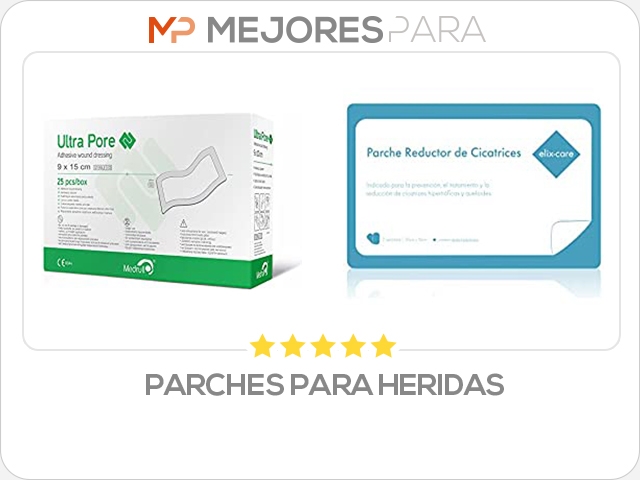 parches para heridas