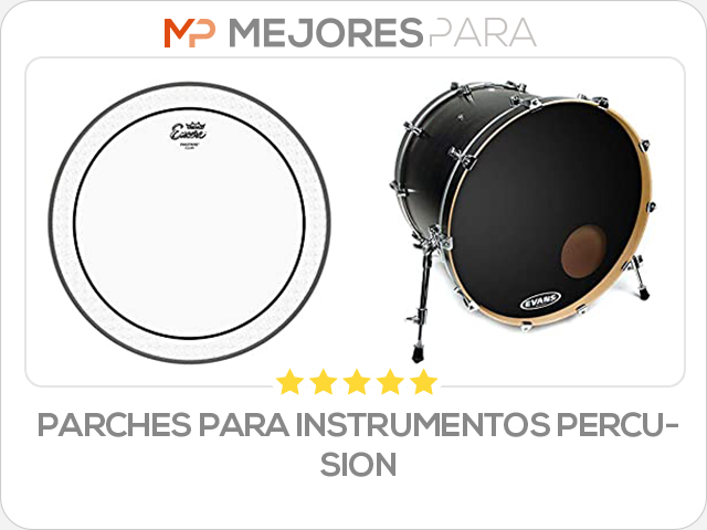 parches para instrumentos percusion