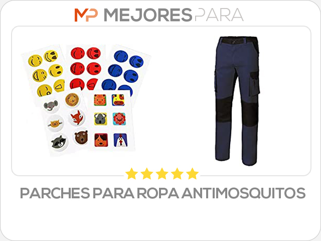 parches para ropa antimosquitos