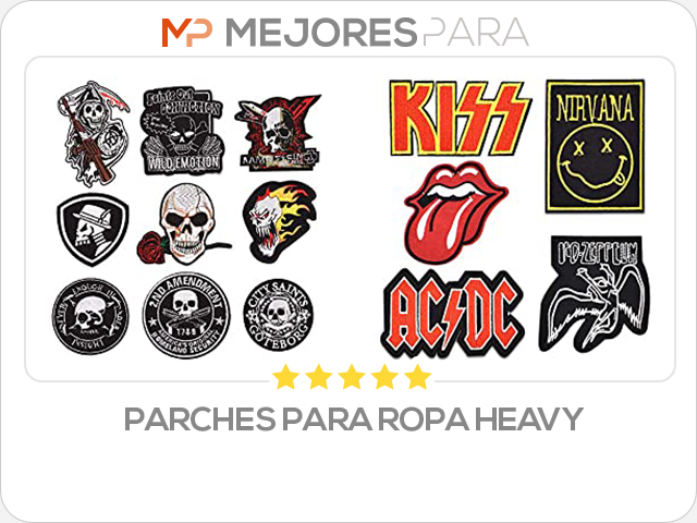 parches para ropa heavy