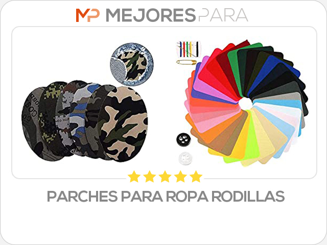 parches para ropa rodillas