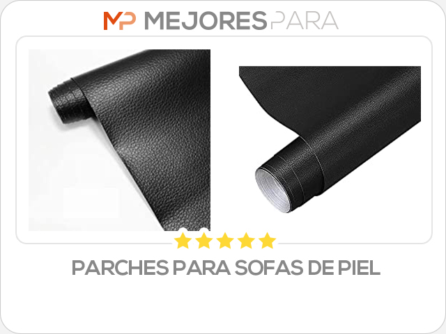 parches para sofas de piel