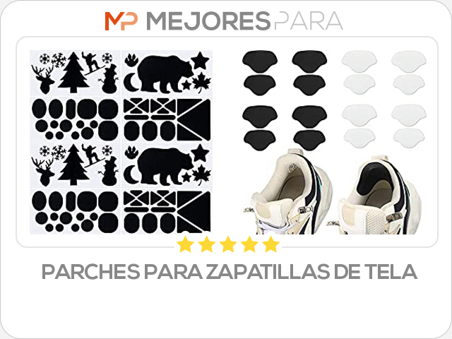 parches para zapatillas de tela