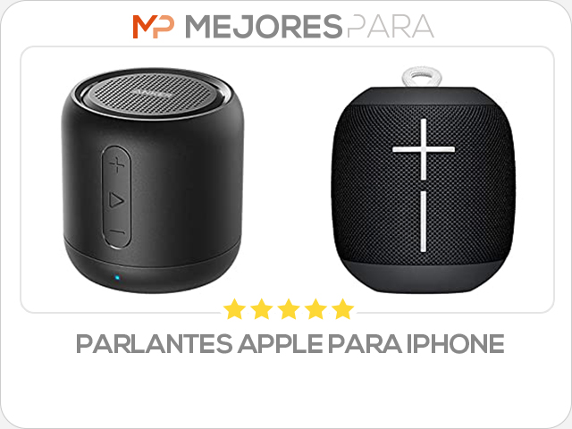 parlantes apple para iphone