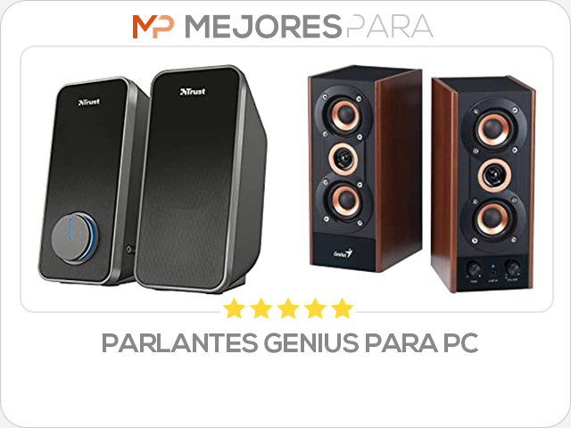 parlantes genius para pc