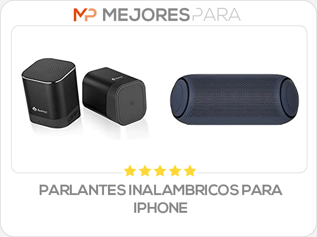 parlantes inalambricos para iphone