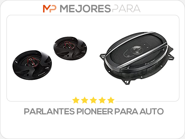 parlantes pioneer para auto