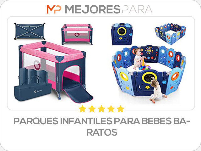 parques infantiles para bebes baratos