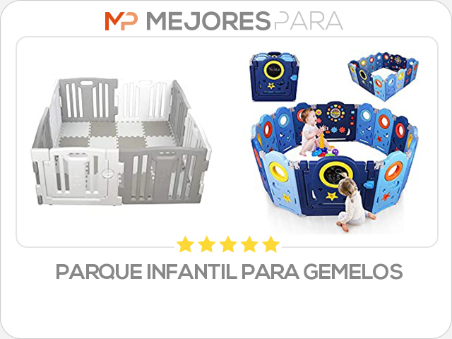 parque infantil para gemelos