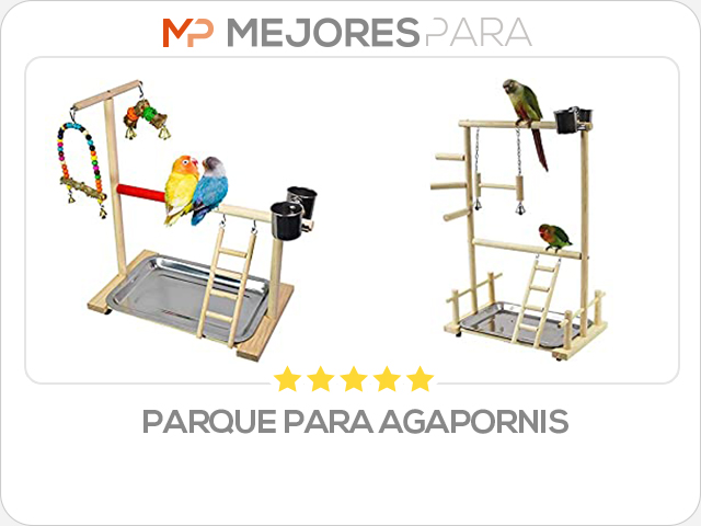 parque para agapornis