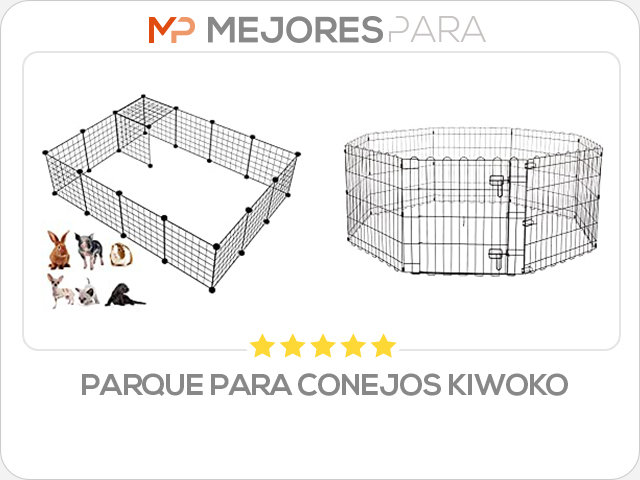 parque para conejos kiwoko