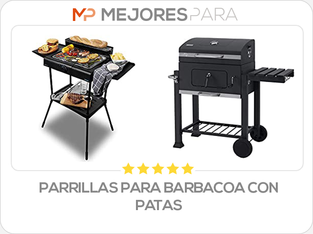 parrillas para barbacoa con patas