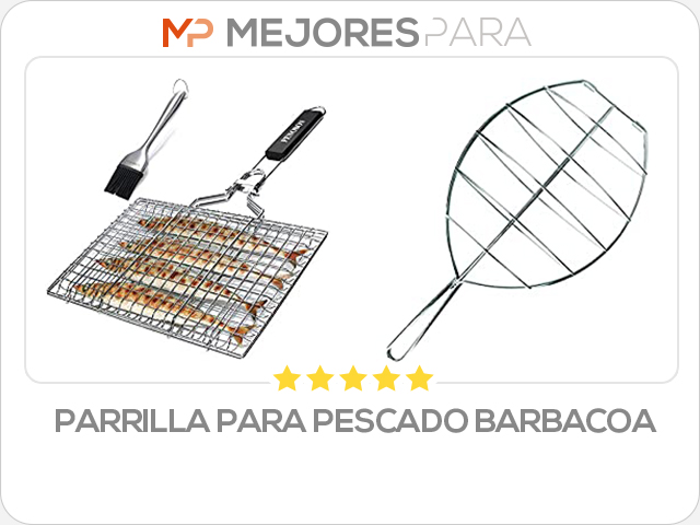 parrilla para pescado barbacoa