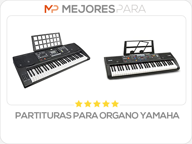 partituras para organo yamaha