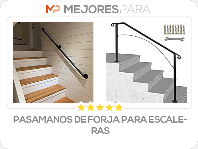 pasamanos de forja para escaleras