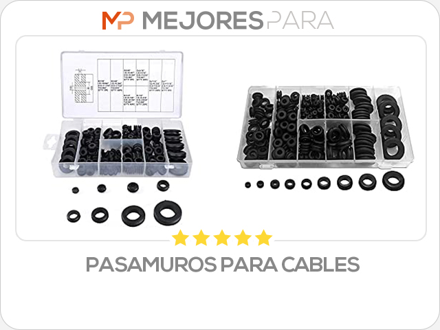 pasamuros para cables