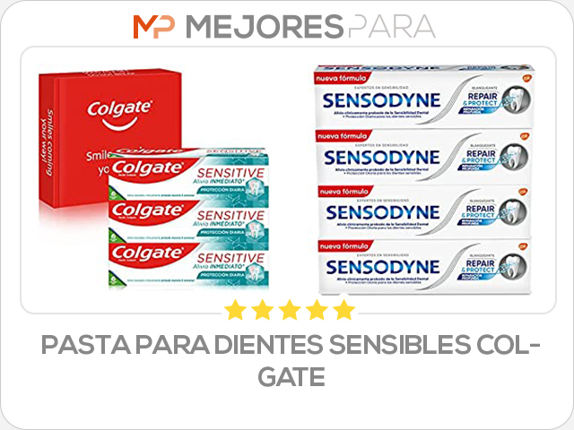 pasta para dientes sensibles colgate