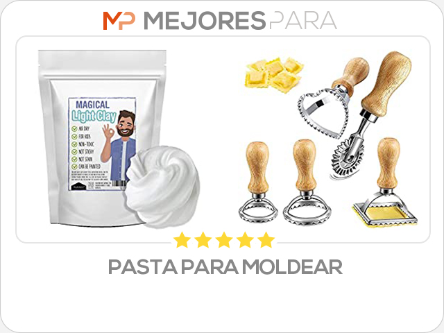 pasta para moldear