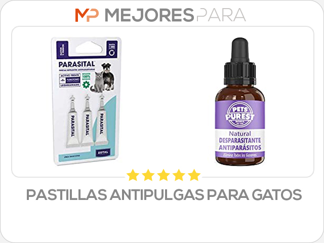 pastillas antipulgas para gatos