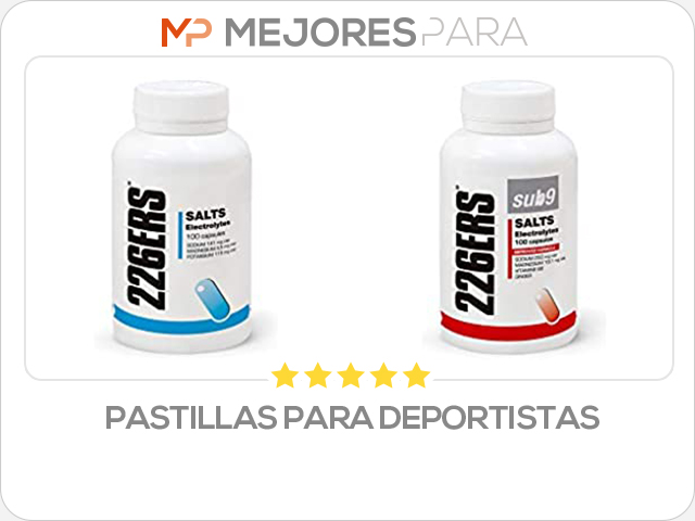 pastillas para deportistas