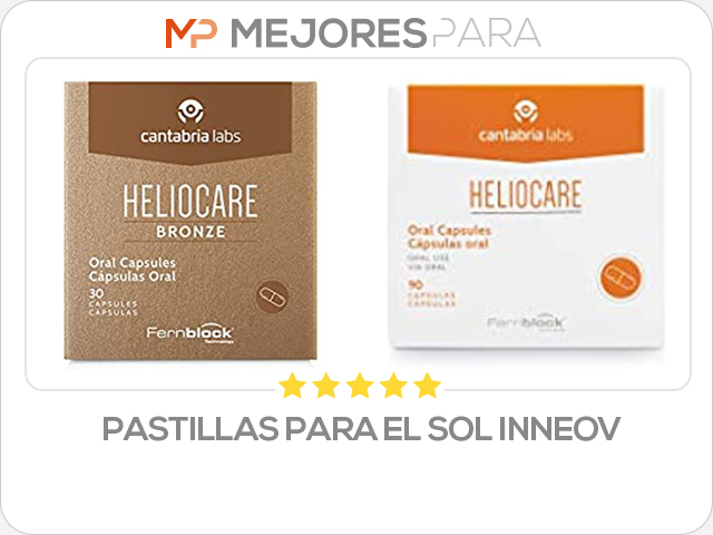 pastillas para el sol inneov