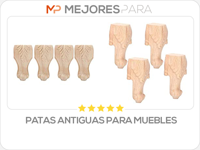 patas antiguas para muebles