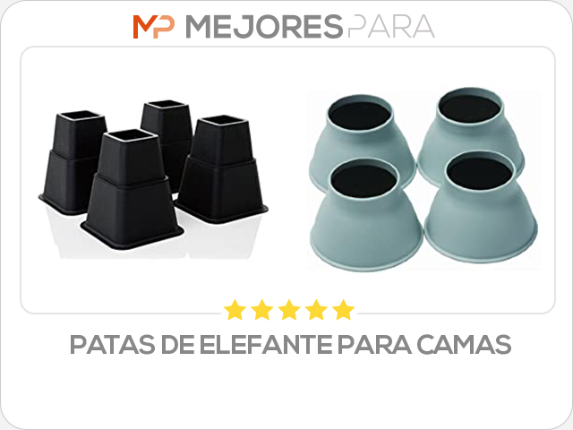 patas de elefante para camas