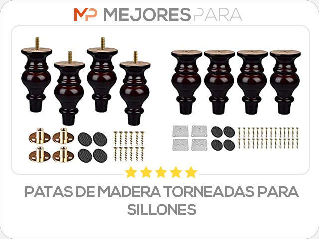 patas de madera torneadas para sillones