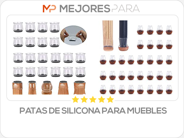 patas de silicona para muebles