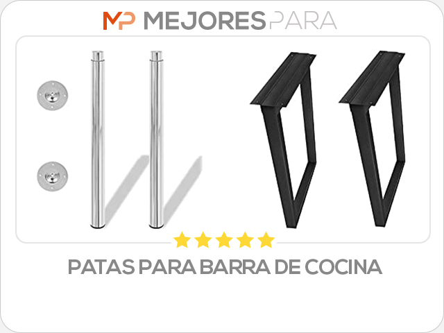 patas para barra de cocina