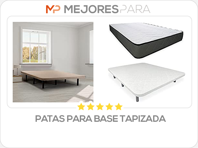 patas para base tapizada