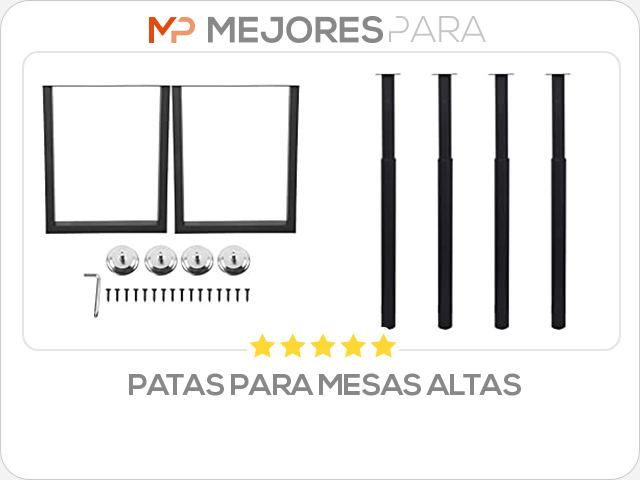 patas para mesas altas