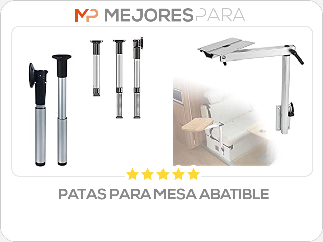 patas para mesa abatible