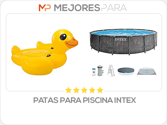 patas para piscina intex