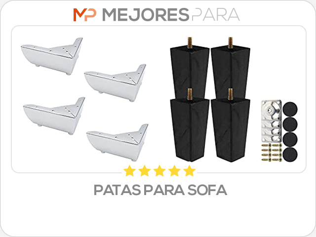 patas para sofa