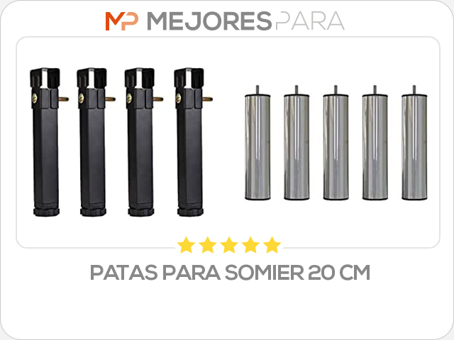 patas para somier 20 cm