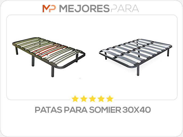 patas para somier 30x40