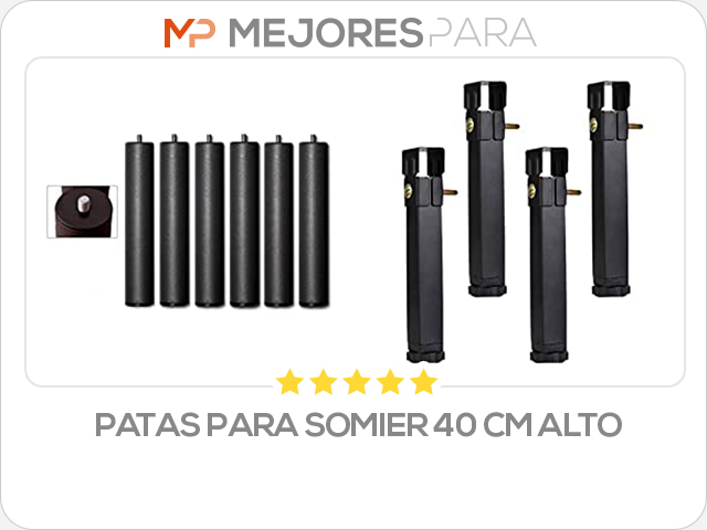 patas para somier 40 cm alto