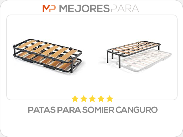 patas para somier canguro