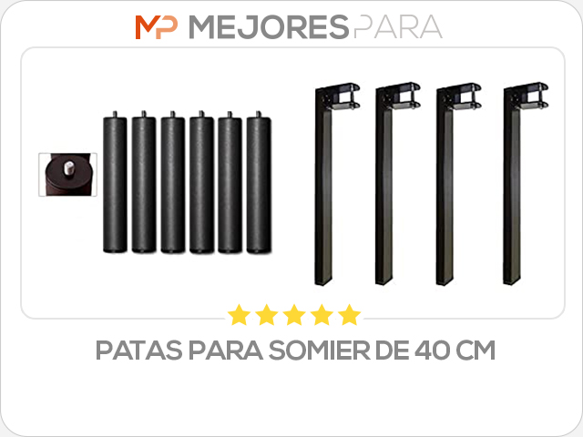 patas para somier de 40 cm