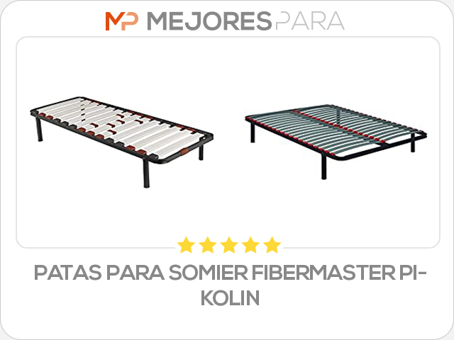 patas para somier fibermaster pikolin