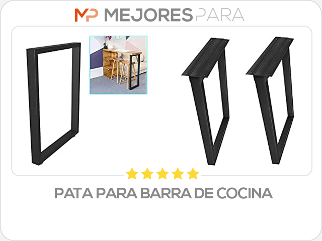 pata para barra de cocina