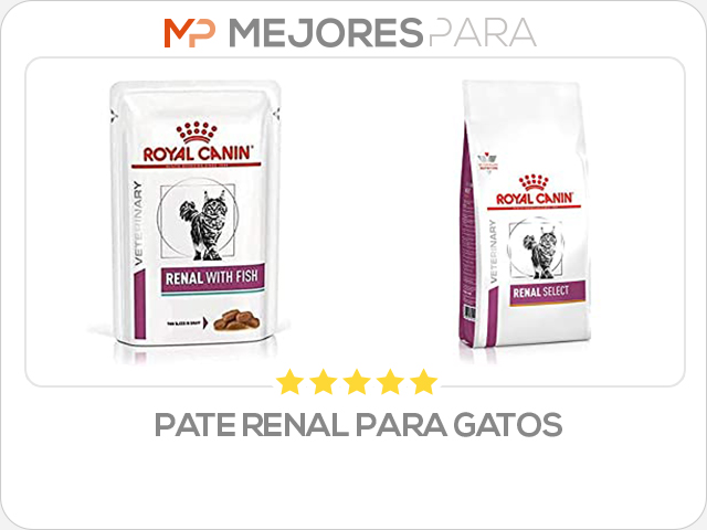 pate renal para gatos