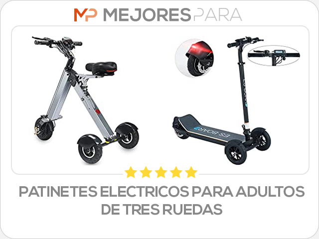 patinetes electricos para adultos de tres ruedas