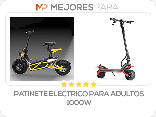 patinete electrico para adultos 1000w