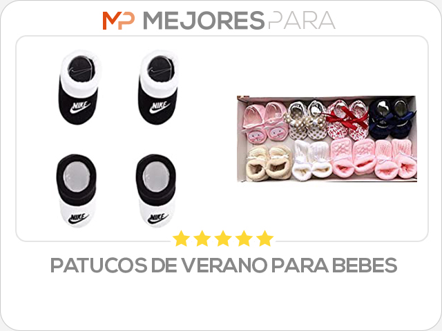 patucos de verano para bebes