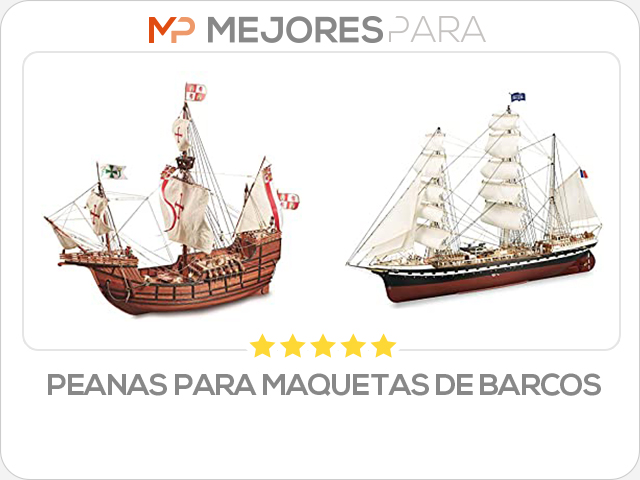 peanas para maquetas de barcos