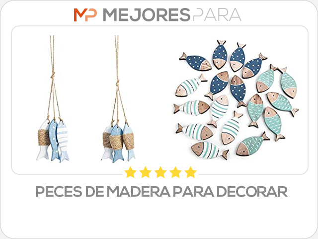 peces de madera para decorar