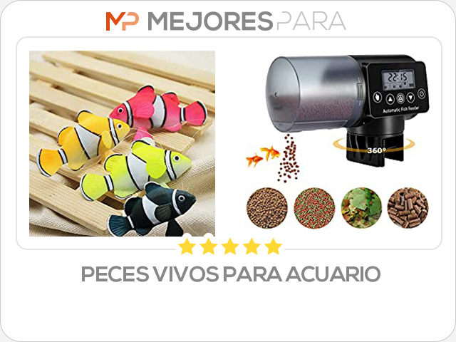 peces vivos para acuario